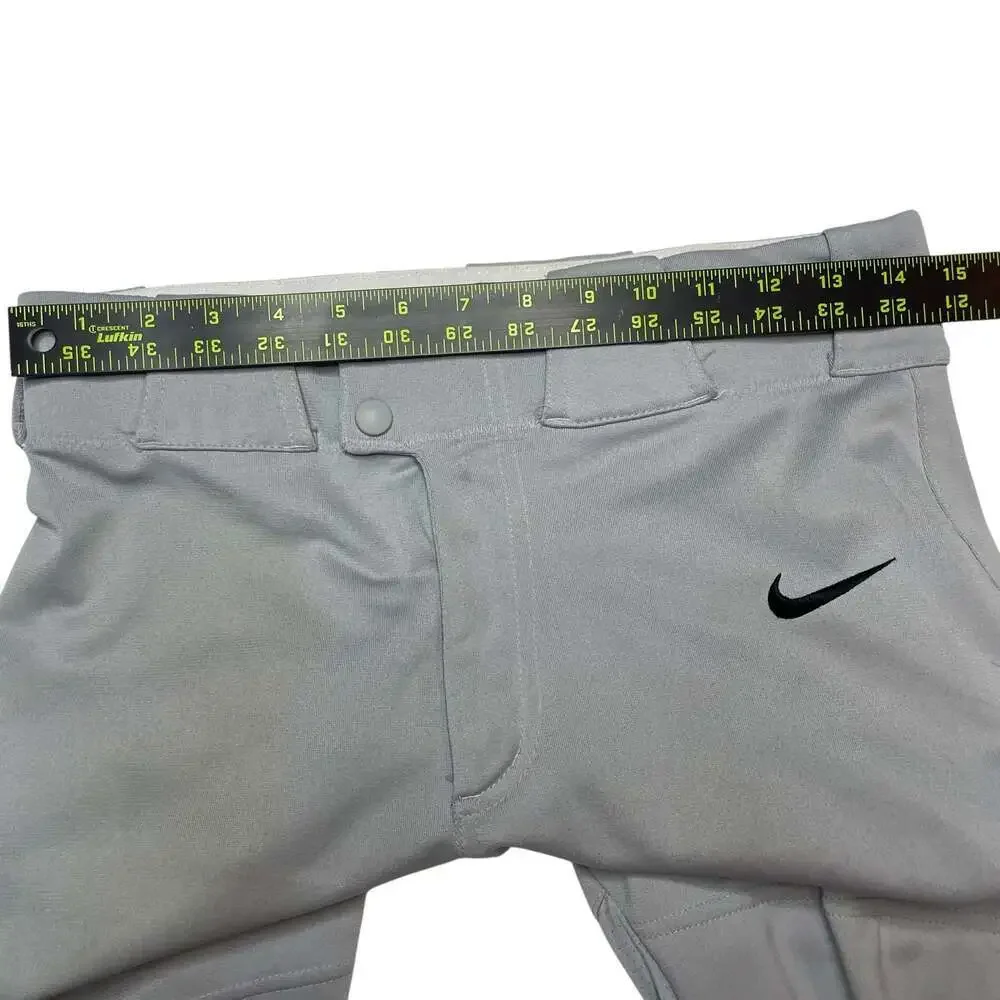 Nike Team Gray Baseball Pants Youth Small Swoosh Logo Description: Nike Team ba